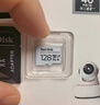 闪迪（SanDisk）128GB TF（MicroSD）4K内存卡 行车记录仪 监控摄像头专用 循环录制10,000小时 高耐用存储卡 实拍图