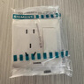 西门子（SIEMENS）插座面板 10A斜五孔插座 电源插座 致典雅白色5UB14183NC012P 实拍图