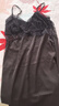浪莎吊带睡裙女性感薄款蕾丝冰丝大码女神节家居服仿真丝带胸垫女睡衣 实拍图