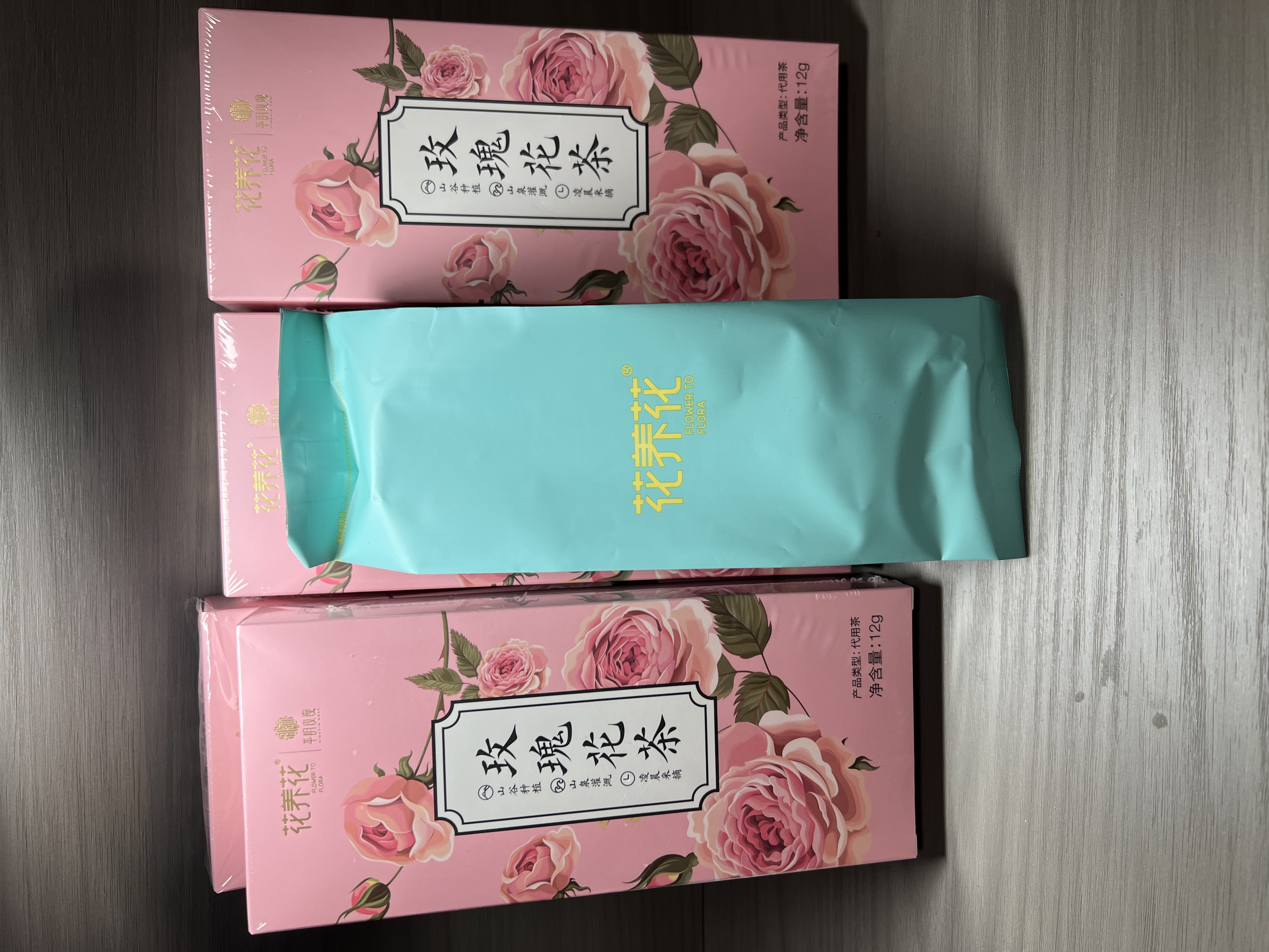 花养花优惠尝鲜玫瑰花茶烘干无硫盒装12g平阴花冠重瓣红玫瑰泡水喝干花 实拍图