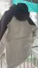 波司登（BOSIDENG）【叠变】冲锋衣鹅绒服明星同款女短三合一外套B250331302 米白/深棕褐 S 160/84A 体重约100-110斤 实拍图