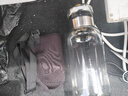 【送杯套】大容量加厚玻璃杯子便携杯茶水分离带杯套泡茶水杯 透明 1000ml吨吨桶 1只装 实拍图