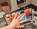 ARZOPA阿卓帕小卓14英寸便携式显示器  电脑笔记本副屏switch PS5/4显示屏 A1 GAMUT SLIM 曜石黑 实拍图