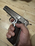 正品2026全新升级顶配AQK1911金属钨钢色高端老兵纪念品玩具礼物 2026全新升级正版aqk1911顶配-钨钢双夹(加强版) 实拍图