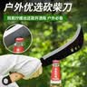 悠梵萌木柄猛钢农用工具多功能砍割两用镰刀砍柴刀割草户外砍树割草刀 实拍图