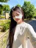 特步（XTEP）蝴蝶防晒面罩男女漏口鼻夏季户外防紫外线口罩护眼角遮阳跑步专用 实拍图