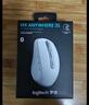 罗技（Logitech）大师系列 MX Anywhere 3S 静音鼠标 无线蓝牙双模 商务办公 便携 太空银 接收器另购 苹果鼠标适配 实拍图