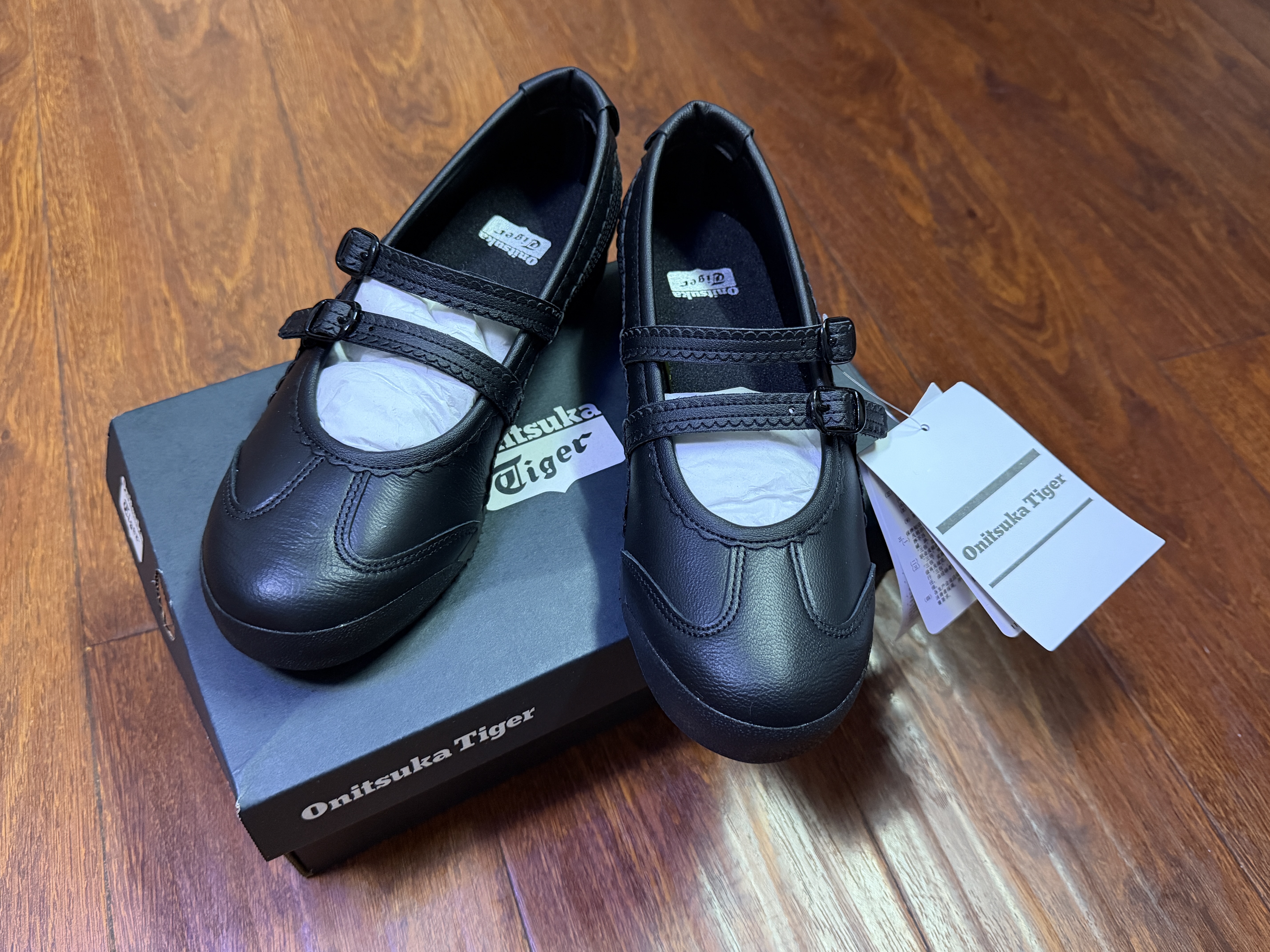Onitsuka Tiger鬼塚虎新款芭蕾风女鞋 休闲鞋女MEXICO 66™ TGRS 1182A660 黑色 37 实拍图