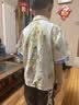 罗蒙儿童新中式汉服男童端午演出古风唐装毕业演出服 绿色 130 晒单实拍图