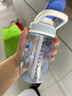乐扣乐扣（LOCK&LOCK）儿童吸管杯学生水杯tritan材质手拎户外上学运动杯400ml蓝色 实拍图