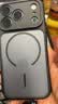 弘卓【官版同款】适用苹果17pro手机壳iphone17pro保护套肤感磁吸磨砂防摔轻薄散热硅胶壳 雾砂黑 实拍图