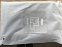 京东京造 60支长绒棉轻奢贡缎枕套 100%纯棉枕头套 48x74cm 一对装 灰蓝色 实拍图