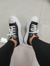 匡威（Converse）【滔搏运动】匡威帆布鞋女鞋低帮增高轻便舒适透气轻便休闲鞋 570256C 37 实拍图