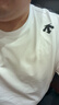 迪桑特（DESCENTE）ESSENTIAL男女同款凉感抗菌吸湿速干短袖针织衫 WT-白色 L (175/96A) 实拍图