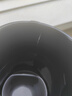 炊大皇马克杯陶瓷杯茶杯经典黑白泡茶杯咖啡杯早餐杯果汁水杯 黑色420ml 实拍图