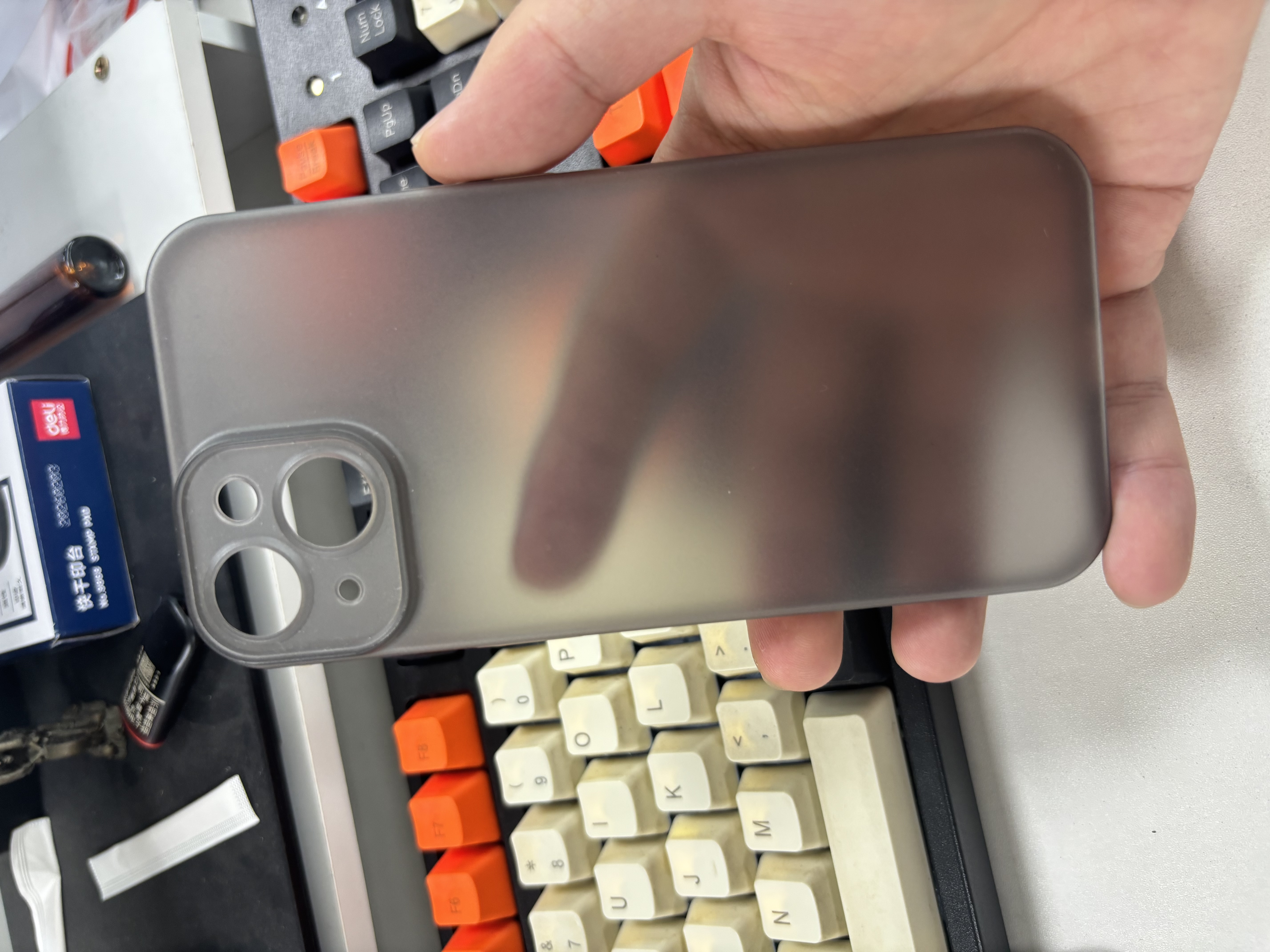 第一卫DIVI【冰砂散热】适用苹果15手机壳 iPhone15保护套全包超薄磨砂半透明防摔硬壳男女款 实拍图