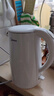 美的（Midea）【价保618】电热水壶烧水壶1.7L304不锈钢0涂层双层隔热自动断电1500W养生冲奶 MK-SH17M130 实拍图