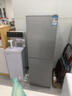新飞冰箱小型租房用 一级能效冷 藏冷冻两用1-2人家用小冰箱 出租房双门电冰箱办公室两门 26年旗舰 108L一级能效【大容量大存储】银色 实拍图
