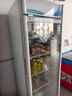 澳柯玛（AUCMA）展示柜冷藏饮料柜单门商用立式冰柜保鲜冰箱风冷超市便利店陈列柜啤酒水果柜一级能效 白色 | 310升风冷 新款窄灯箱 SC-310W 实拍图