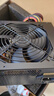 长城（Great Wall）额定500W HOPE-6000DS电脑电源 （双8PIN/75cm长线材/温控风扇/宽幅/独立开关） 实拍图