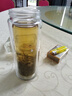 希诺（heenoor）双层玻璃杯男士办公泡茶杯送礼耐高温大容量水杯节日礼物礼盒 经典-适中适量345ml 实拍图