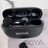 BOYA 博雅麦克风mini 2无线领夹麦克风手机直播收音麦 一拖二夹领式AI智能降噪迷你话筒户外拍摄收音器 实拍图
