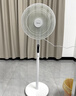 美的（Midea）【幸运草安睡1S】一级能效直流变频声控电风扇家用遥控卧室静音落地扇台式桌面抗菌大风力转页扇 实拍图
