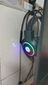 惠普（HP）H100游戏耳机头戴式带麦克风电竞网吧有线耳机台式电脑游戏电竞三角洲行动 黑色USB 实拍图
