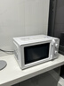 美的（Midea）变频家用微波炉  经典双旋钮 360°转盘加热  智能解冻 五档火力18L容量213B升级款（M13J） 实拍图