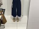 优衣库牛仔裙裤/水洗产品女装阔感裙裤26春夏新款488694 488694/69藏青色 24 /155/62A 实拍图