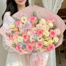 百花馆鲜花速递康乃馨花束真花生日礼物送妈妈母亲长辈花同城配送小时达 岁岁安澜|JDc99 实拍图