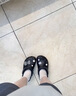 卡骆驰（CROCS）檀健次同款经典洞洞鞋轻便百搭女沙滩鞋包头拖鞋男鞋|10001 黑色-001(含智必星) 36 /37(220mm) 实拍图