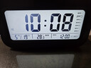 康巴丝（Compas）电子闹钟夜光智能语音报时起床神器闹铃强力叫醒儿童学生床头钟开学必备 2139 黑色 儿童节礼物 实拍图