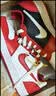 耐克NIKE休闲鞋男透气耐磨EBERNON LOW低帮运动鞋AQ1774-101红白42.5  实拍图