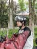 FGHGF3C认证特大码头盔大头围大号电动摩托车男四季通用夏季安全帽 【大头围专属丨透气风道】短镜-黑 实拍图