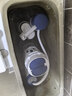 潜水艇抽水马桶排水阀配件出水通用型冲水器密封垫水箱配件普通家用座便器连体坐便器新式老式顶双按钮进水阀 马桶排水阀(水箱高度31-38cm) 实拍图