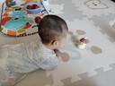 babycare爬爬垫拼接双面XPE爬行垫婴儿宝宝防摔儿童地垫-波尼托乐园15片 实拍图