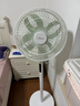 美的（Midea）【幸运草安睡1S】一级能效直流变频声控电风扇家用遥控卧室静音落地扇台式桌面抗菌大风力转页扇 实拍图