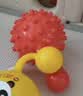 费雪（Fisher-Price）儿童玩具小皮球甩甩摇铃球黄色(含辰太按摩球红色)六一儿童节礼物 实拍图