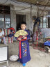 喵驼汉服男童古装男孩穿的古装汉服春秋款式唐装中国风儿童古装 藏青圆领袍 送折扇 150 实拍图