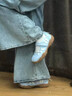 飞跃（Feiyue）官方女鞋凉鞋女2026夏季新款镂空透气网面休闲鞋子女 浅蓝色 37 实拍图