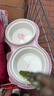 卉亦暮猫碗陶瓷猫食盆猫咪饭碗双碗斜口狗碗喝水碗保护颈椎防打翻 粉色防漏食架+陶瓷双碗 实拍图