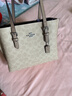 蔻驰（COACH）【品牌直供】女士MOLLIE中号斜挎手提托特包CV965送女友520礼物 实拍图