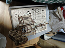 若客（ROKR）航天飞机 积木玩具木质拼装模型diy手工立体拼图生日礼物军事航模 实拍图