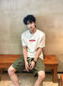 乔丹短袖t恤男夏季新款棉质透气速干T休闲服舒适时尚健身衣运动短袖男 白色【纯棉透气】 L /175 实拍图
