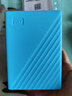 西部数据（WD）移动硬盘6TB USB3.0 My Passport随行版2.5英寸 蓝 机械硬盘 笔记本电脑外接 大容量加密 家庭存储 实拍图