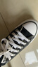 匡威（Converse）All Star夏季经典帆布男女低帮休闲运动鞋黑色101001 101001/黑色 38 实拍图