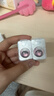 可啦啦精选美瞳日抛大小直径自然2片试用近视隐形眼镜 C位聚焦黑500度 实拍图
