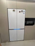 美的（Midea）熊墩墩603L十字门冰箱超薄零嵌入式双系统2.0超大容量以旧换新白色BCD-603WUSPZM(E)国家补贴 实拍图