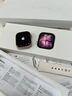 Apple/苹果 Watch S11 智能手表GPS+蜂窝款42毫米玫瑰金色铝金属表壳淡桃粉色运动型表带S/M MF984CH/B 实拍图